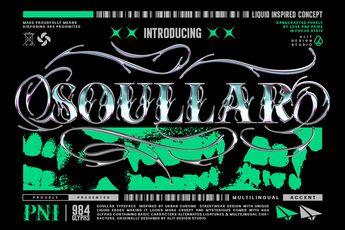 Soullar Typeface, a Serif Font by alit design (Photo 1 of 20)