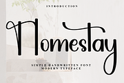 Homestay, a Handwritten Font by FreshTypeINK (Thumbnail 1 of 7)