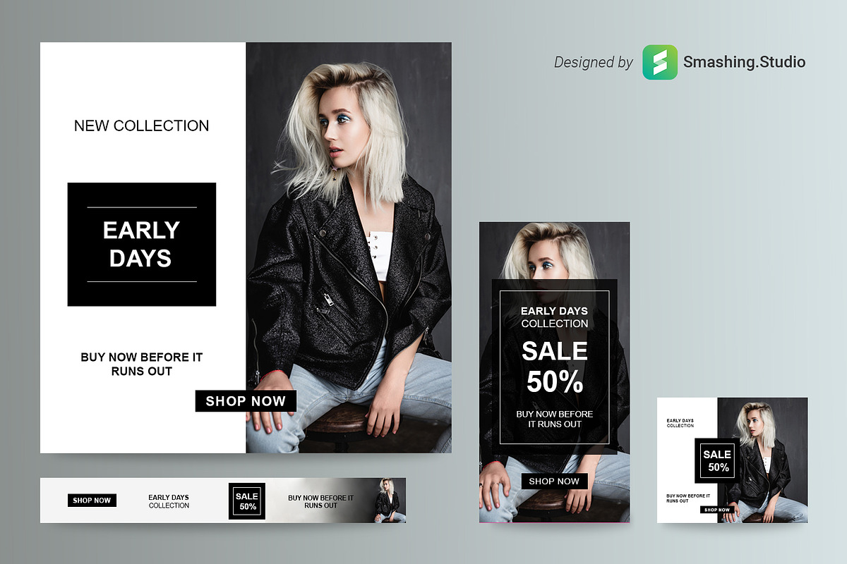 Fashion Web Banner Set, a Templates & Theme by Smashing_Studio (Photo 3 of 3)