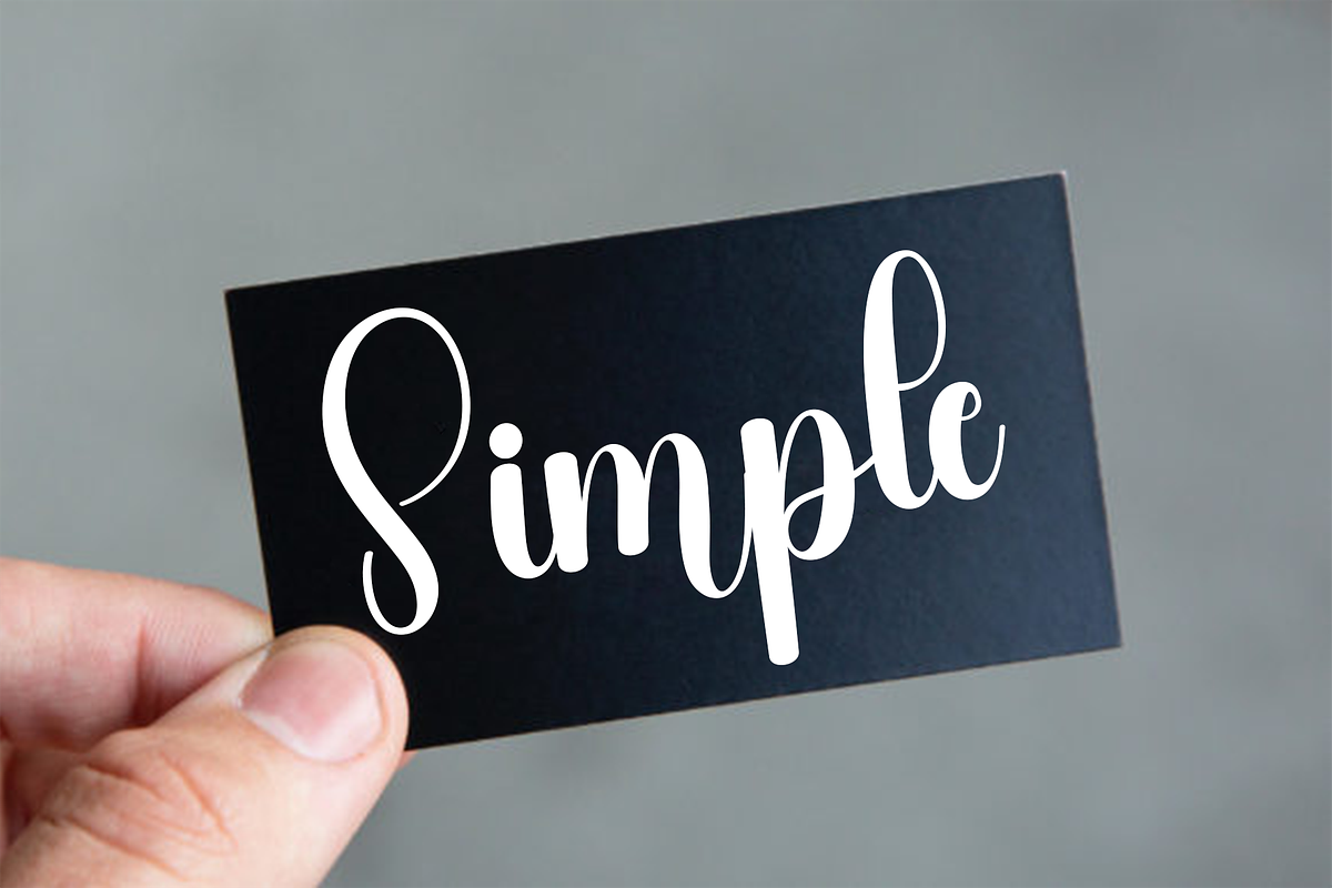 Visiting Calligraphy, a Handwritten Font by InermediaSTUDIO (Photo 5 of 8)