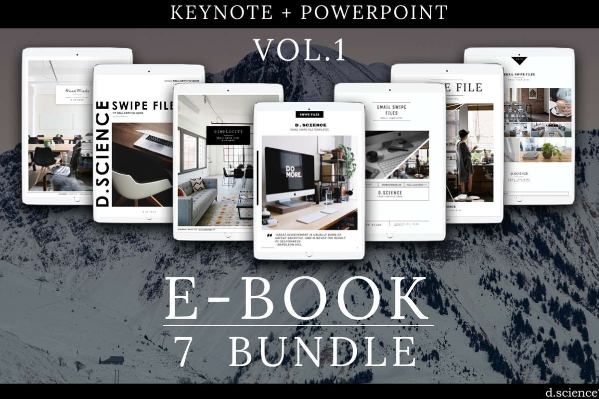 14 Ebook Super Bundle | 90% OFF!, a Magazine Template by Template Monkey @dscience (Photo 6 of 26)
