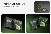 Tea Sachets with Box Mockup, a Packaging Mockup by Ram Studio (Thumbnail 25 of 27)