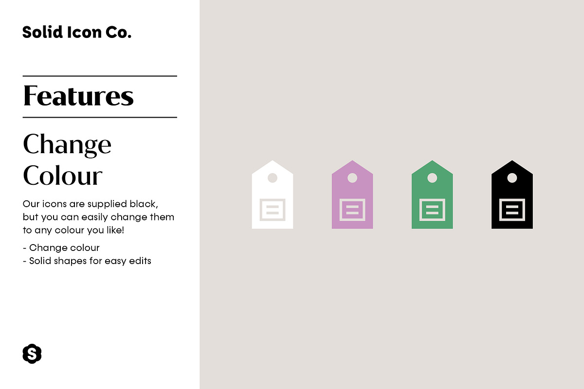 Tags and Labels Icons, a Solid Icon by Solid Icon Co (Photo 3 of 6)