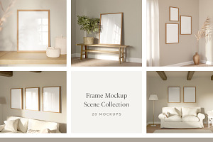 Frame Mockup Scene Collection