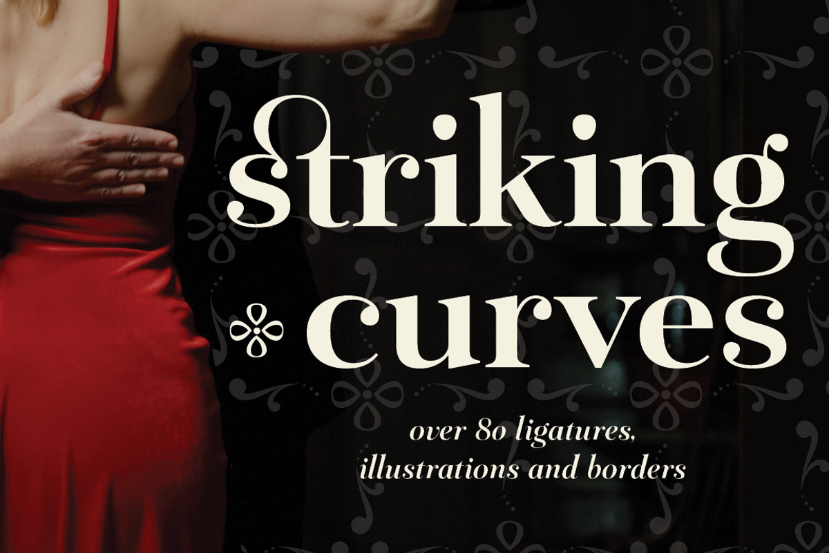 Mr Gabe Black, a Serif Font by Leksen Design (Photo 4 of 7)