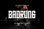 Badrung, a Serif Font by lelevien (Thumbnail 1 of 5)