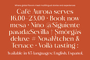 Bakery Megals Elegant Luxury Serif, a Serif Font by timelesstype.co (Thumbnail 6 of 15)