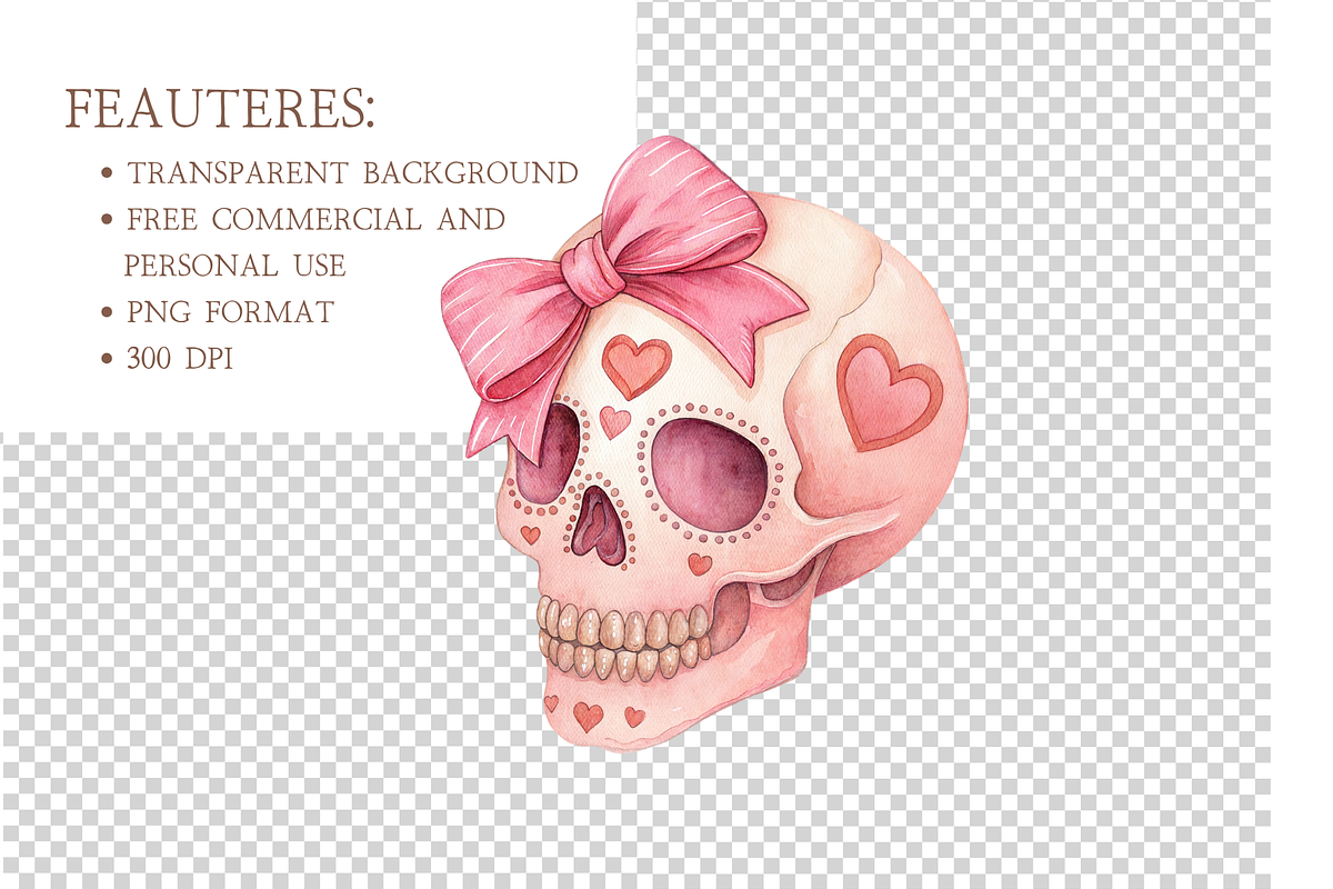 Pink Ghost Clipart Bundle, a Seasonal Illustration by MockupWizard (Photo 3 of 4)