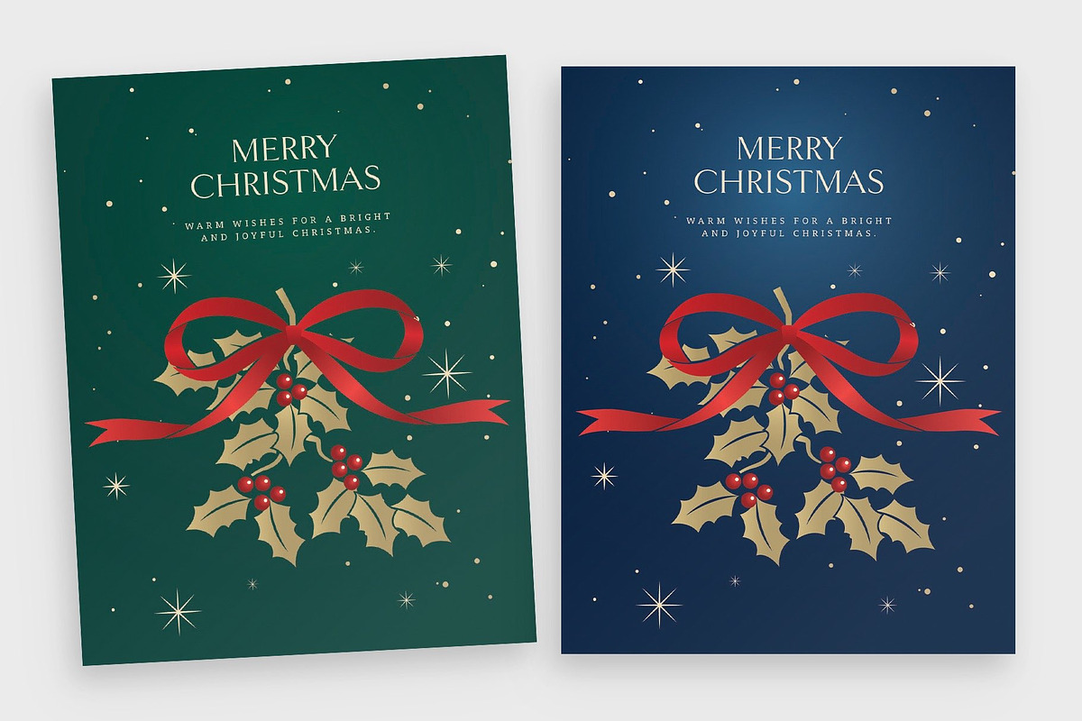 Christmas Poster Template preview 3