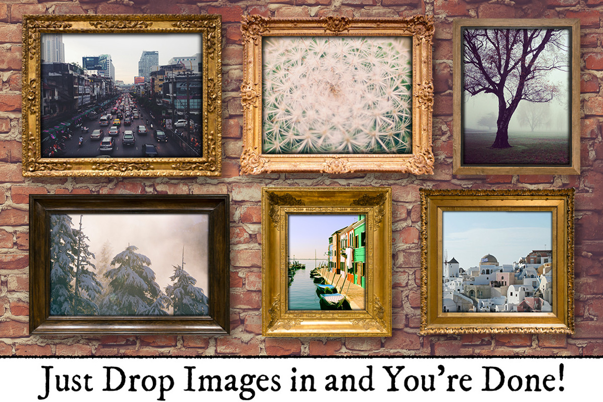 Insta-Frame - Frame Mockup Kit, a Print Template by Matt Borchert (Photo 3 of 5)