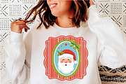 Christmas Coquette Frame Clipart PNG, an Illustration by SinaCreation (Thumbnail 4 of 11)