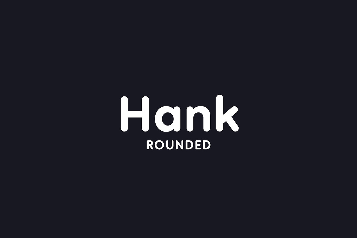 Hank Rounded - Black