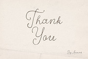 The Paper Doll Vintage Romantic Font, a Script Font by AnMark (Thumbnail 16 of 16)