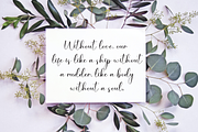 Ainsley | Script Font, a Handwritten Font by Scratchones (Thumbnail 4 of 8)