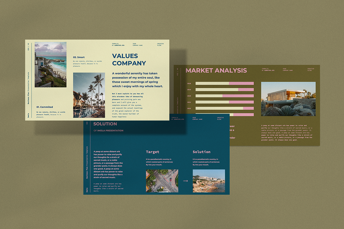 Imola Business Plan - Powerpoint, a Presentation Template by Surotype (Photo 5 of 10)