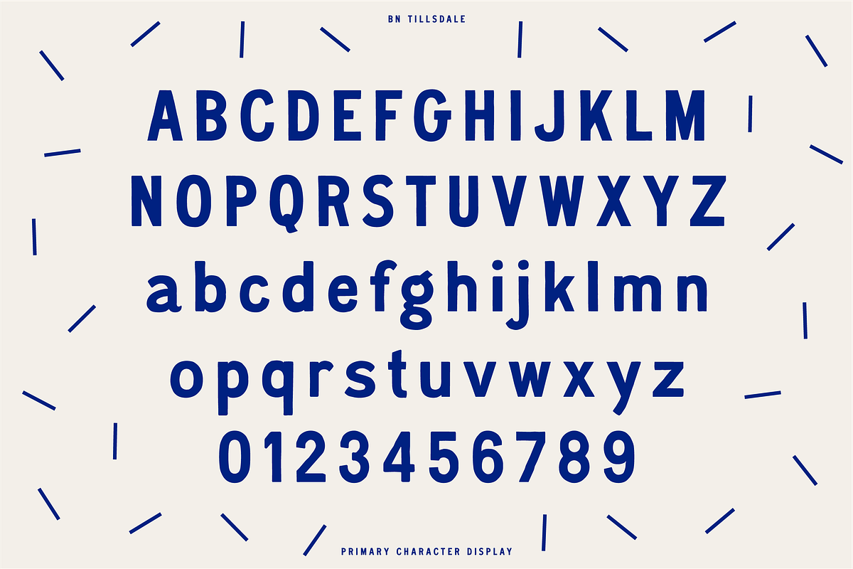 BN Tillsdale: Hand-drawn Font Family, a Sans Serif Font by Bnick (Photo 10 of 10)