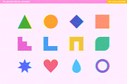 RISO Shapes Geometric Collection, an Object Graphic by Leila Divine (Thumbnail 4 of 12)