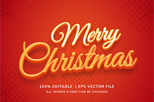 Editable Vector Text Effect Vol.3