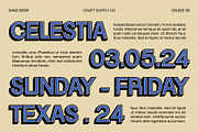 CS Cruise 3D, a Sans Serif Font by Craft Supply Co. (Thumbnail 5 of 8)