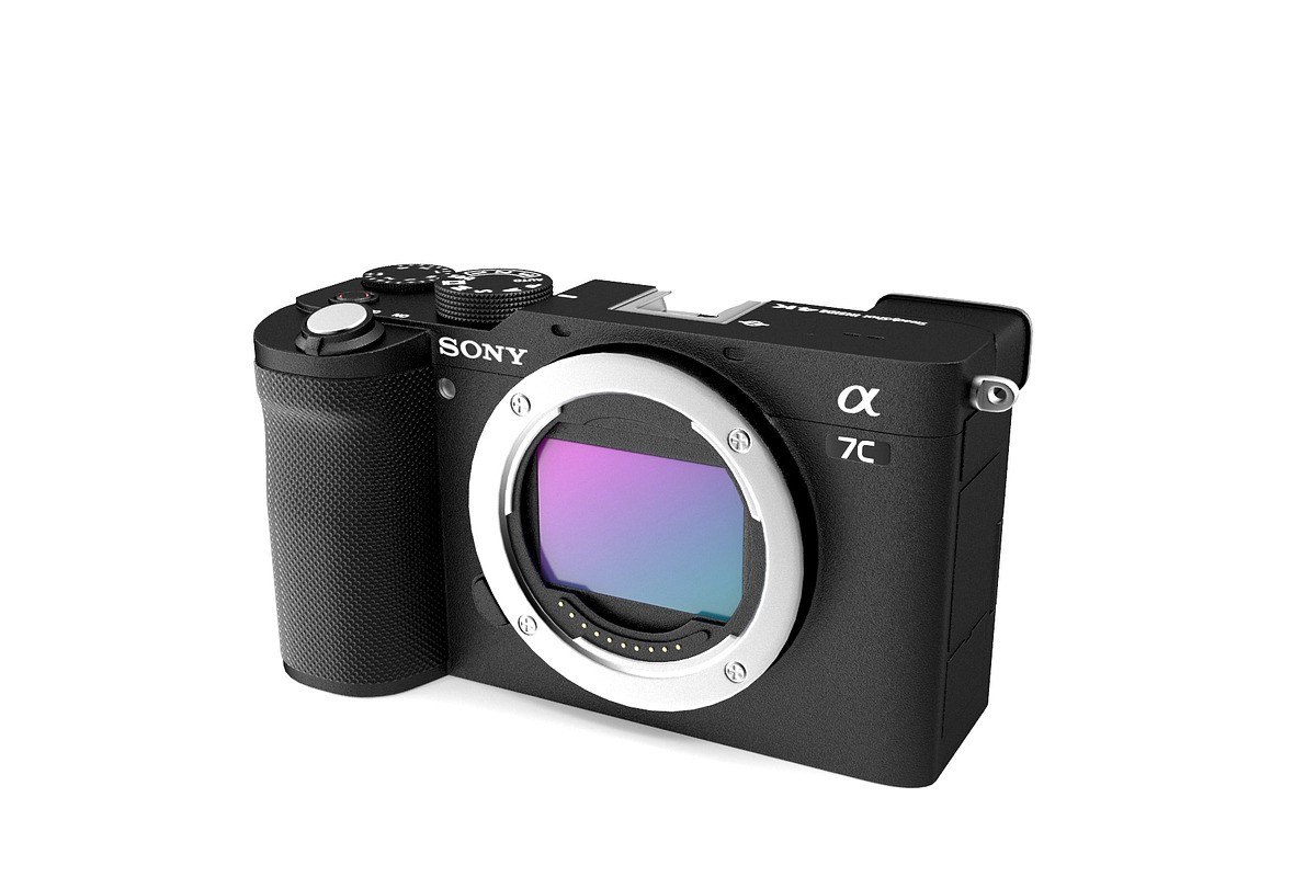 Sony A7C Compact Full-Frame Mirrorle, an Object 3D Model by Tedi Permana (Photo 1 of 12)