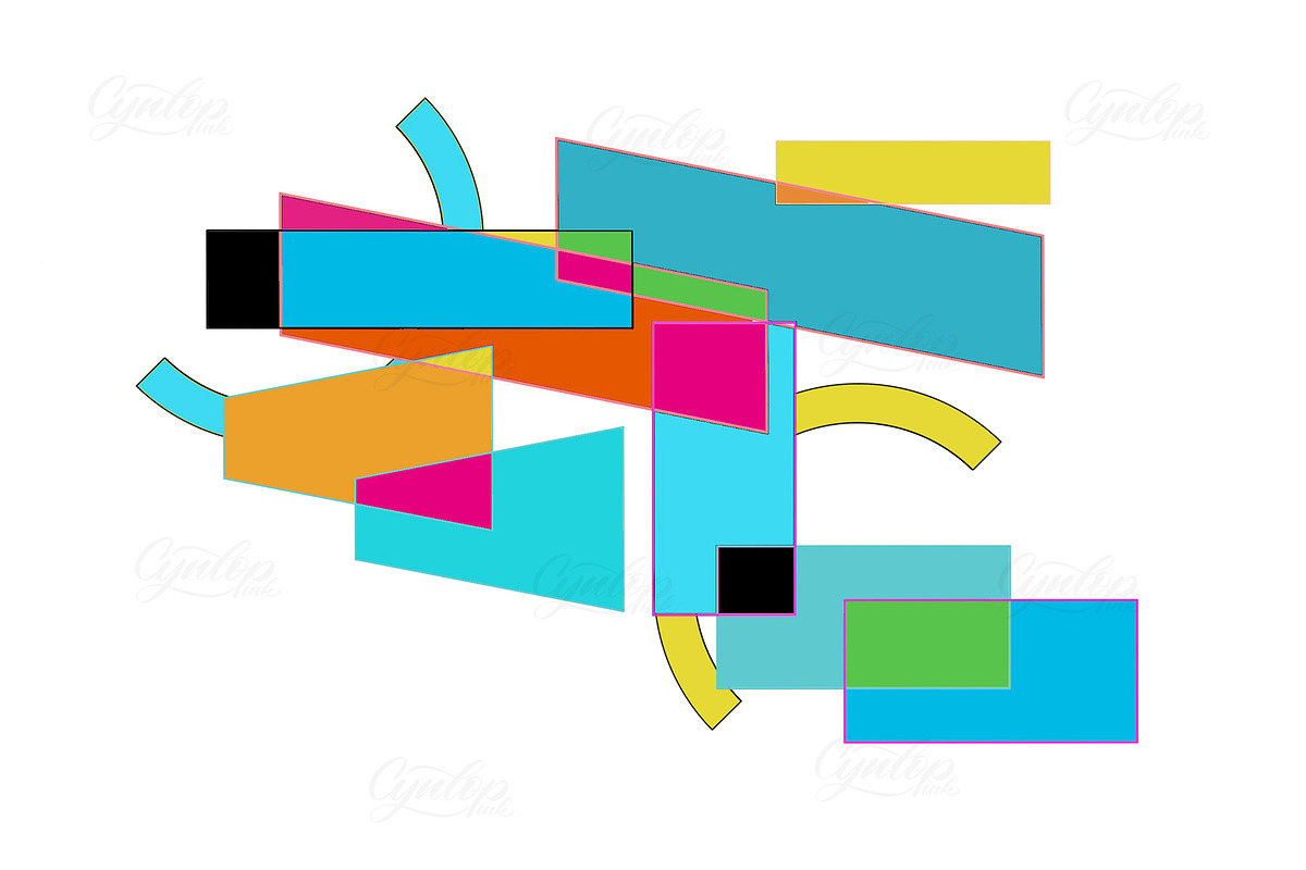 Procreate Shapes Stamps, 37 Shapes, a Brush Add-On by Cynlop Ink (Photo 3 of 5)