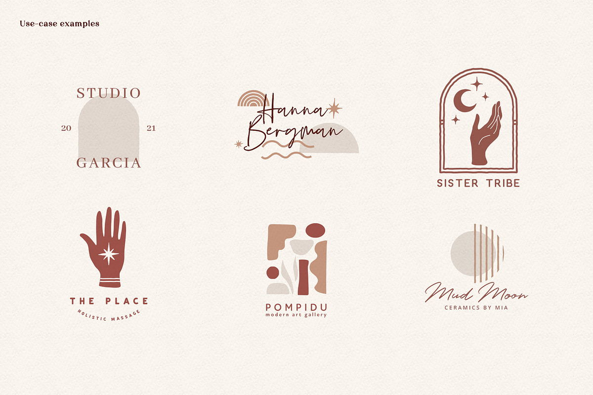Bohemian Logo Elements - Mystic 2021, a Healthcare Illustration by amber&ink (Photo 4 of 15)