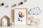 Summer Poppy Flowers Clipart, an Illustration by CreationArt (Thumbnail 7 of 9)