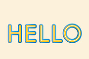 Blue Orange Color SVG Font, a Symbol Font by vladocar (Thumbnail 6 of 7)