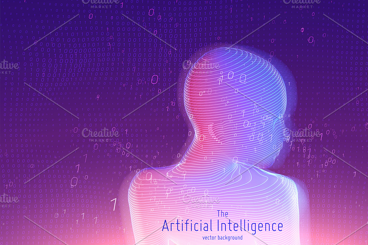The Artificial Intelligence Part 2, a Technology Illustration by GarryKillian (Photo 3 of 4)