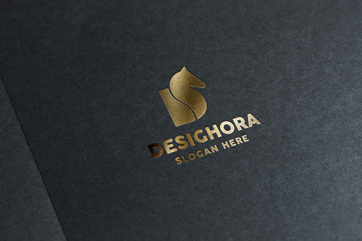 D Letter Horse Logo, a Branding & Logo Template by GladicMonster (Photo 7 of 13)