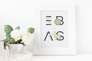 Spring Alphabet Letters