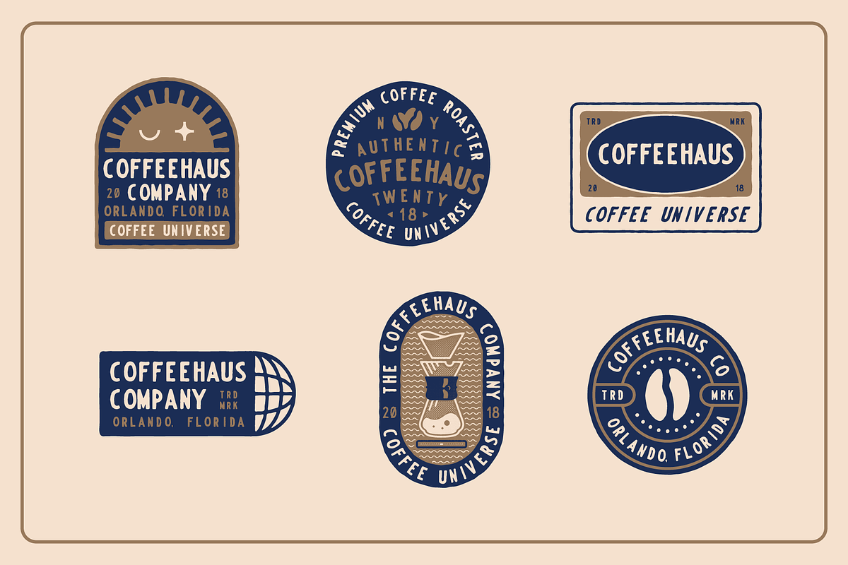 Coffeehaus 15 Badge/Logo Templates, a Branding & Logo Template by Refolve Design (Photo 7 of 15)