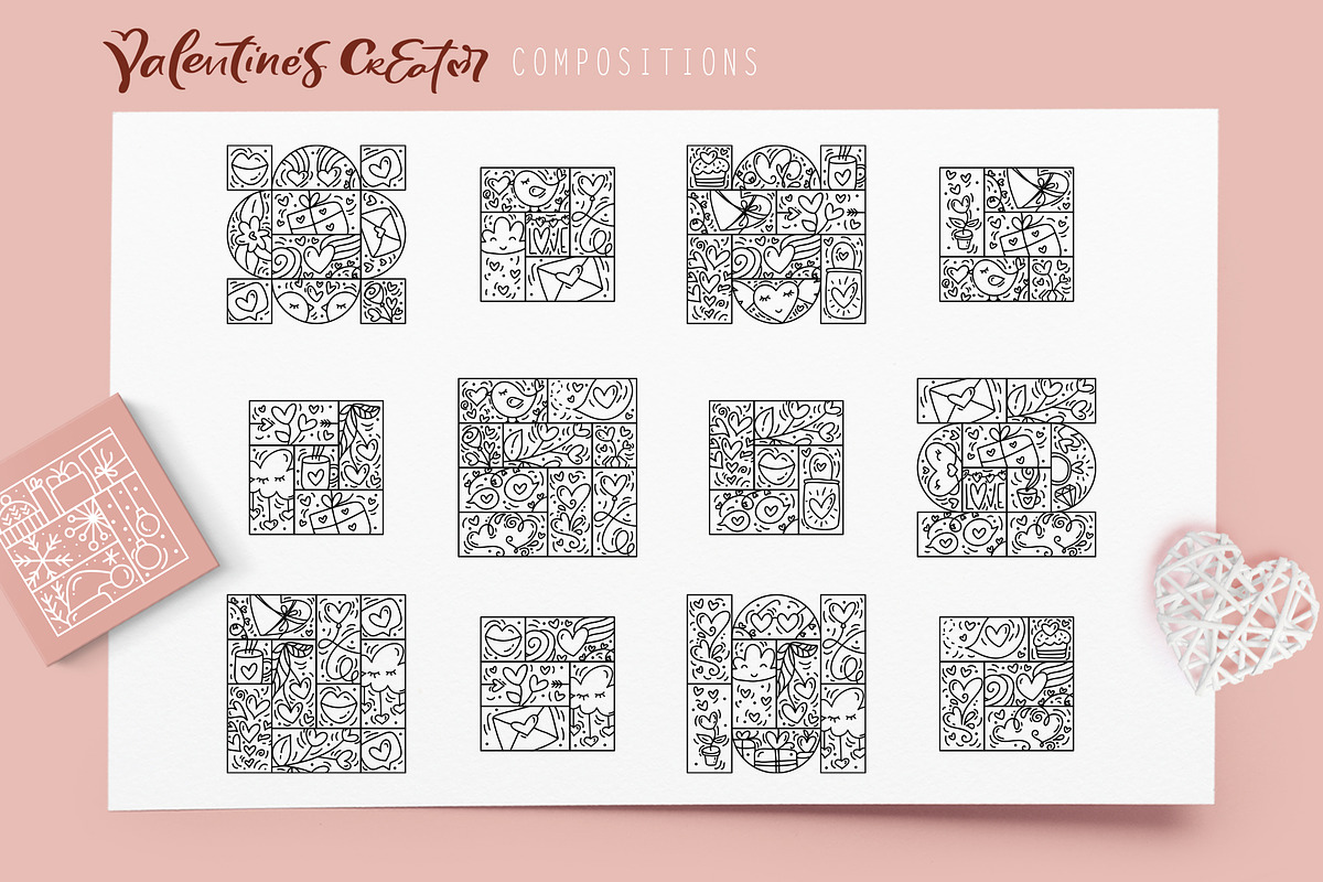 Valentine`s Creator Logo Vector SVG, an Object Graphic by Happy Letters (Photo 10 of 13)