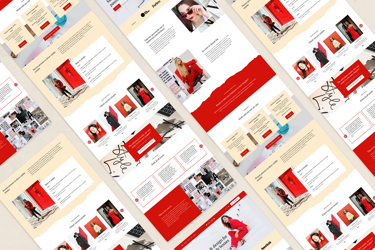 Squarespace Template: Electra, a Squarespace Template by Applet Studio (Photo 3 of 5)