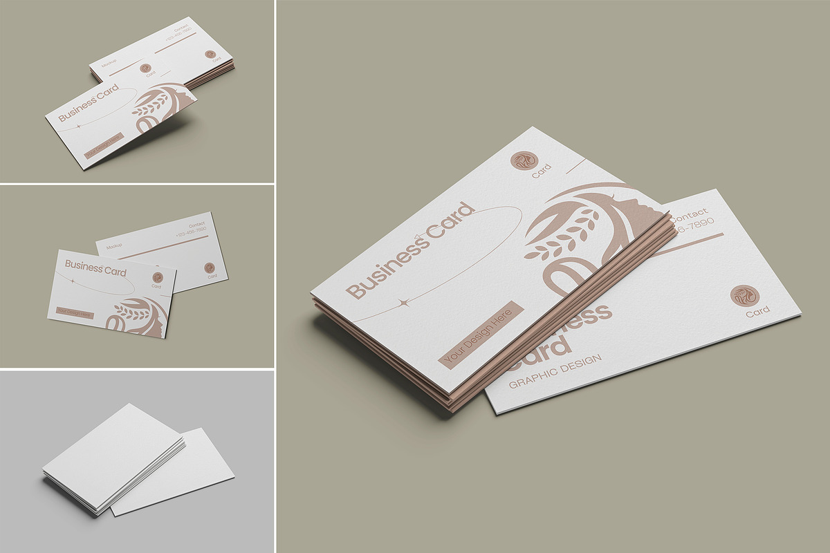 Business Card Mockup, an Advertising Mockup by Design Source_ (Photo 1 of 4)