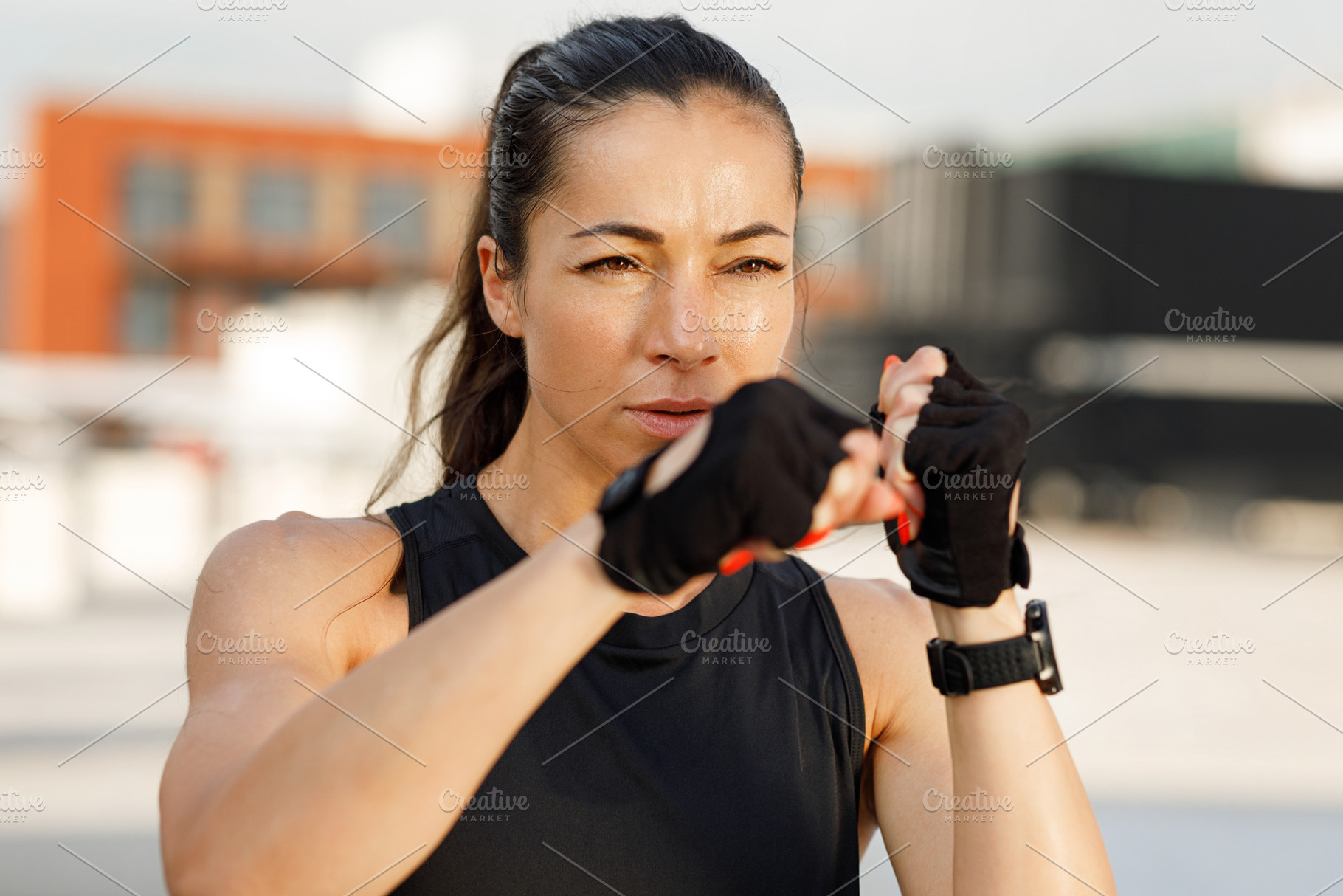 Portrait of a young female athlete, a Sports & Recreation Photo by Artem Varnitsin