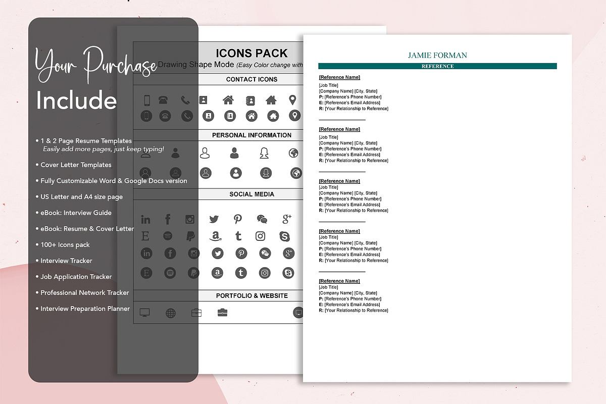 ATS friendly Resume editable in word, a Resume Template by Design_Xlab (Photo 6 of 10)