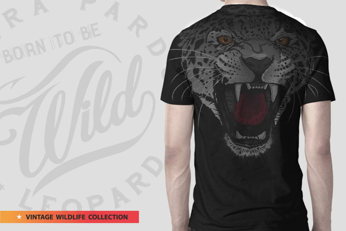 LEOPARD - Vector illustration, an Animal Illustration by Artistic & Unique (Photo 4 of 4)