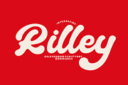 Rilley, a Script Font by HRDR (Thumbnail 1 of 9)