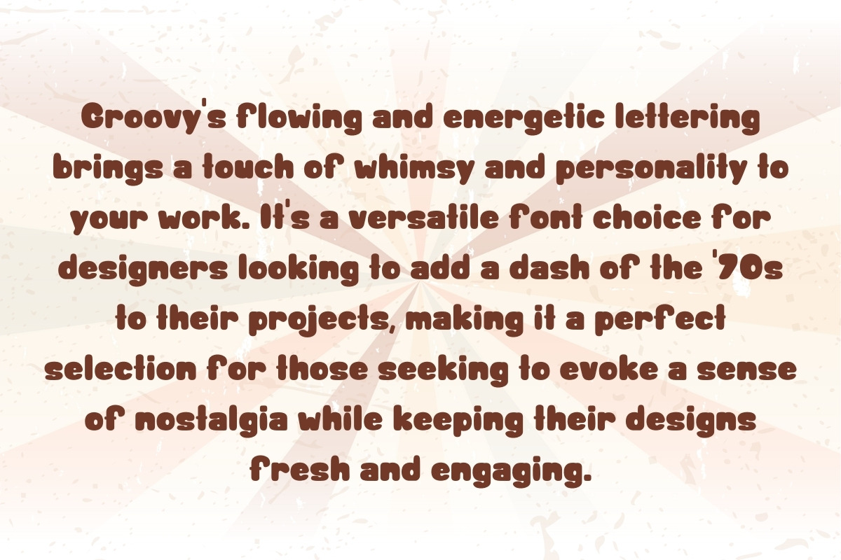 Magic Groovy Era - Handwritten, a Handwritten Font by Charmingbear59.design (Photo 4 of 5)