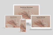 Clay Device Screen Mockup, an iPad Mockup by graphicpages (Thumbnail 10 of 11)