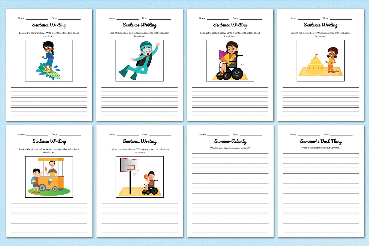 Summer Planner For Kids Canva KDP, a Stationery Template by Shumaya (Photo 4 of 6)