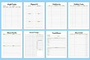 Editable That Girl Planner Canva