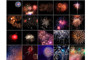 Fireworks Sky Replacement Pack, a Preset Add-On by Pix Cafe (Thumbnail 7 of 7)