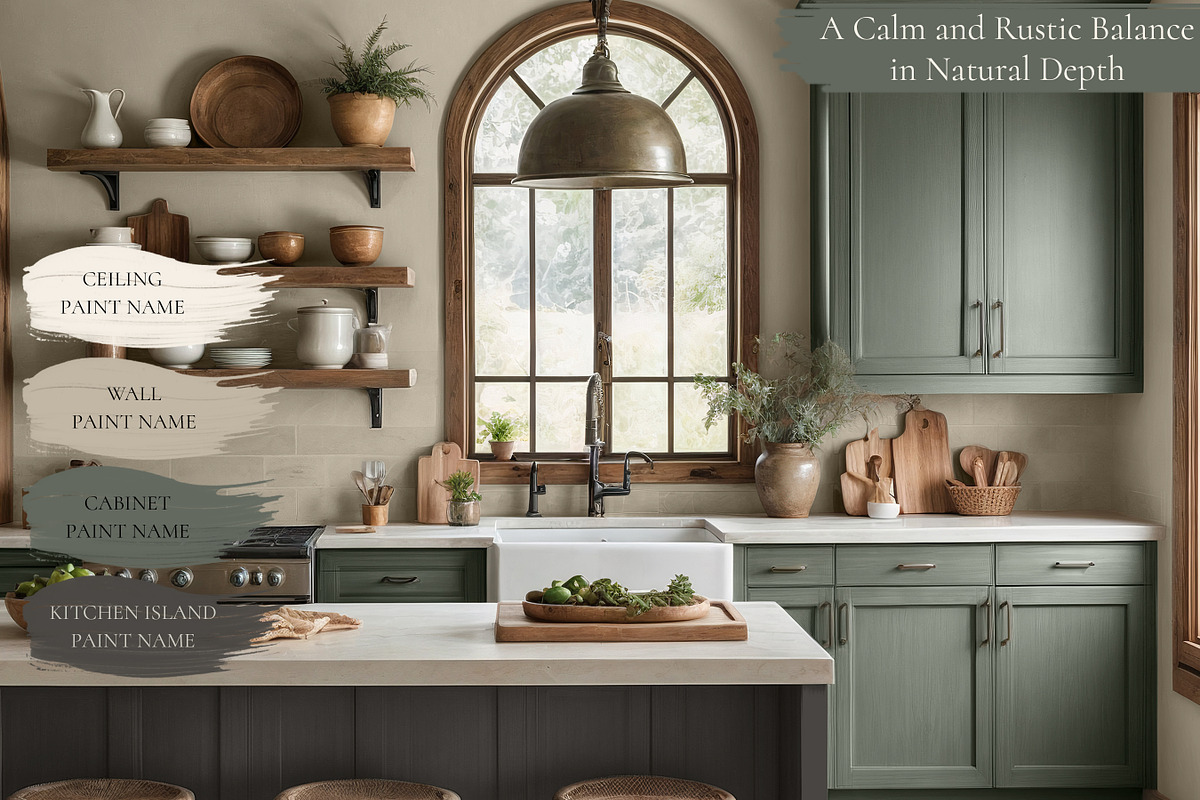 Behr Rustic Farmhouse Paint Palette, a Presentation Template by CONCEPT COLORS (Photo 4 of 9)