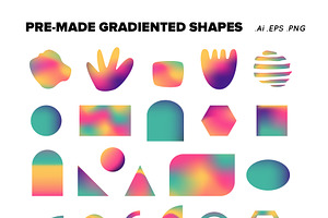 Modern Abstract Geometric Shapes