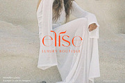 ELISE Premade Logo Design, a Branding & Logo Template by Studio Suvelle (Thumbnail 1 of 6)
