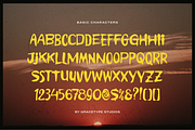 Sunset Shore | Hand Drawn Playful, a Handwritten Font by gracetype_studio (Thumbnail 10 of 12)