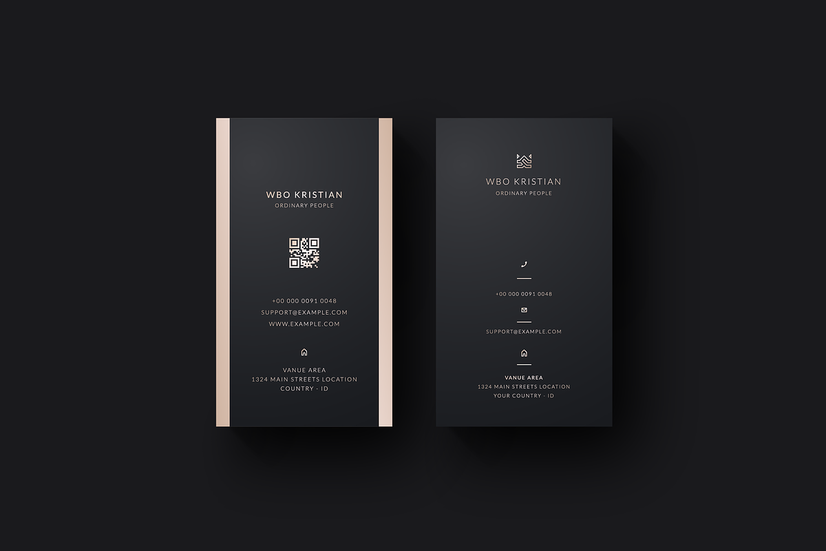 Royale Business Card - 5 Bundles, a Business Card Template by Ctrl space studio (Photo 4 of 9)