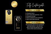 Black & Gold | Business Branding Kit, a Stationery Template by CoCreatorDesigns (Thumbnail 10 of 10)